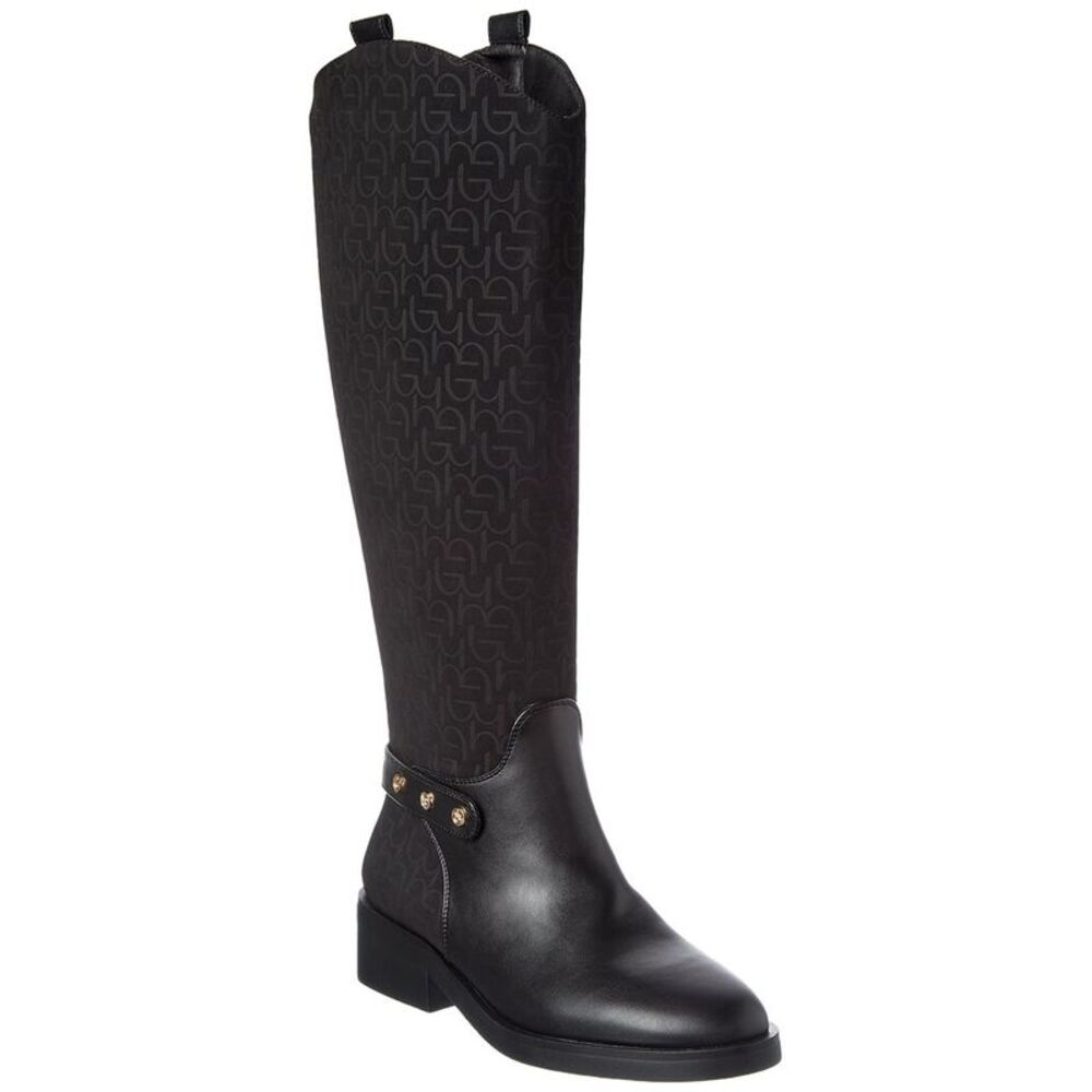 Byblos Logo Boot, Black
